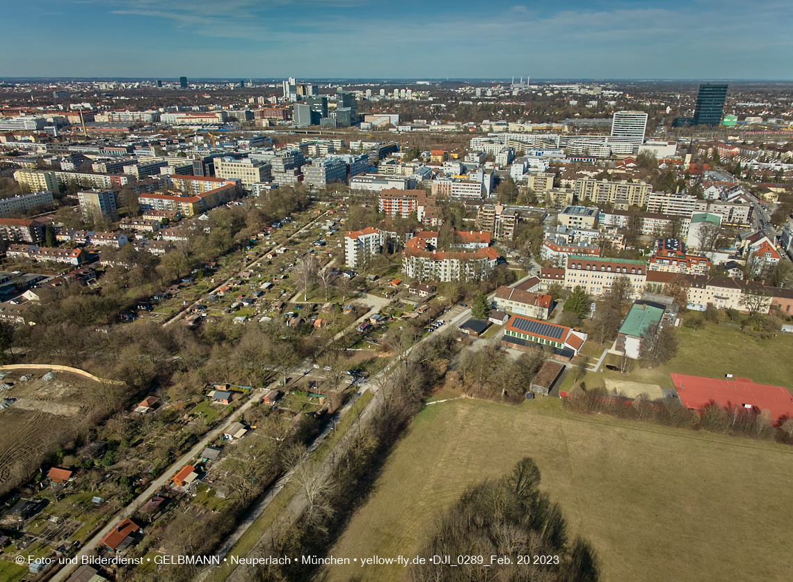 20.02.2023 -  der verschwundene Hachinger Bach in Neuperlach und Berg am Laim